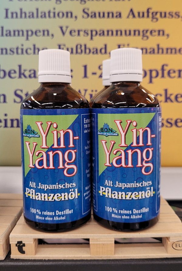 Original YIN YANG Alt Japanisches Pflanzenöl 100 ml